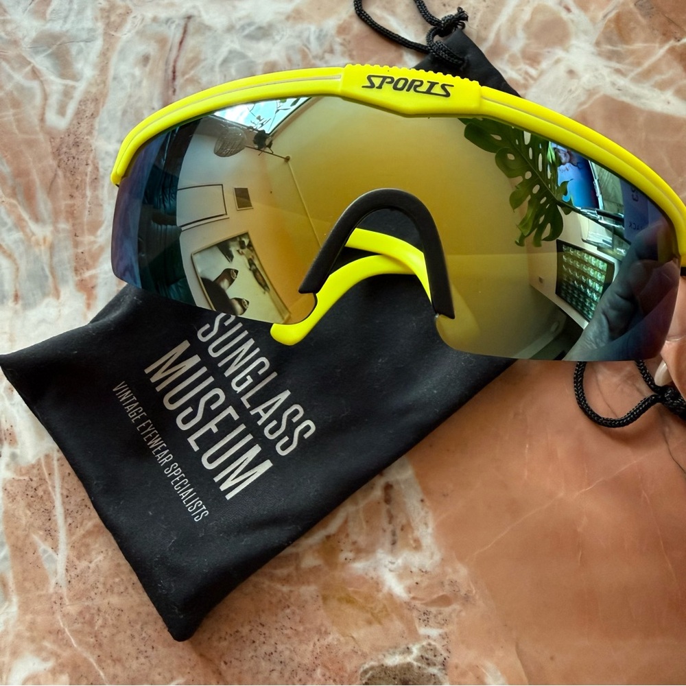 Vintage Sunglass Museum Sports Running Sunglasses